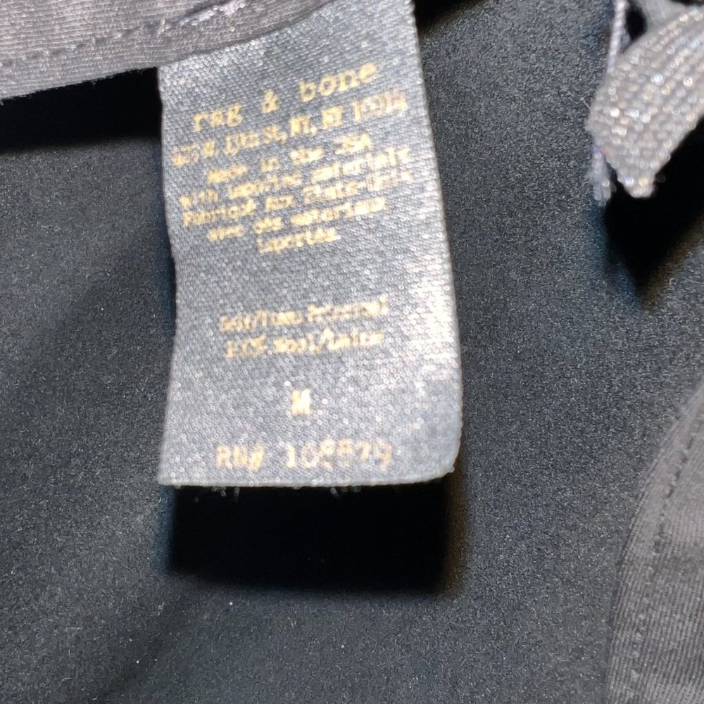 Rag & Bone Floppy Brim Fedora Hat - Black, Size Medium - Picture 6 of 8